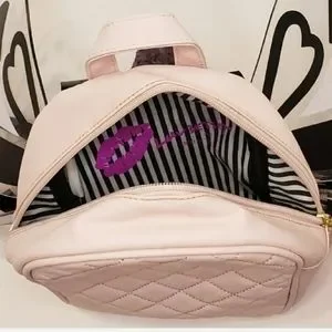 BETSEY JOHNSON Rare Butterfly Wings Backpack Shoulder Bag Pink/Blush Fairy Betsey Johnson | Bags | Rare Betsey Johnson Butterfly Wings  main image 4